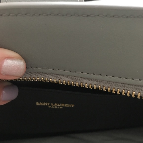 Cabas Ysl Baby In Smooth Leather - Picture 7 of 8